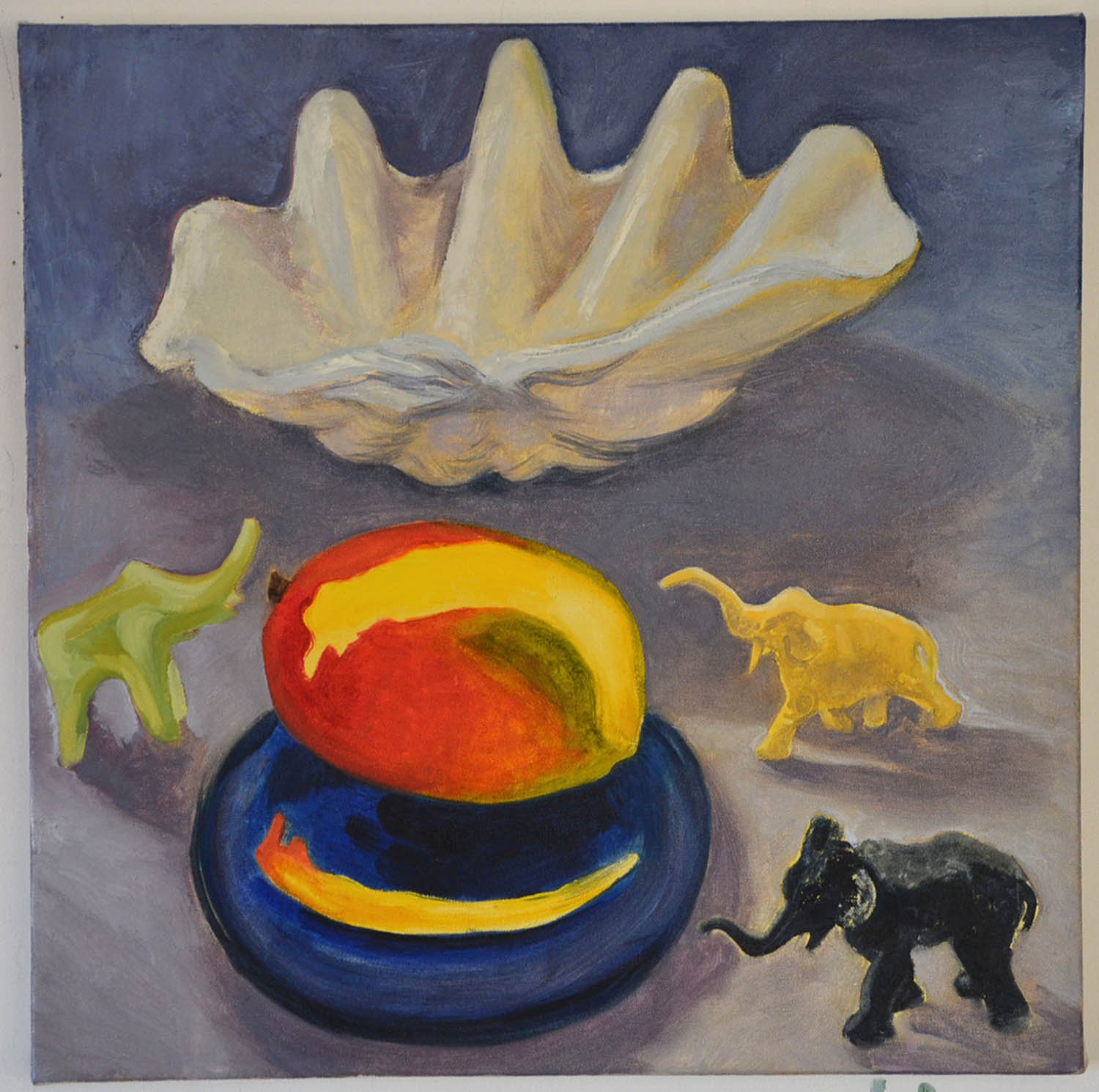 Mango, oil on canvas